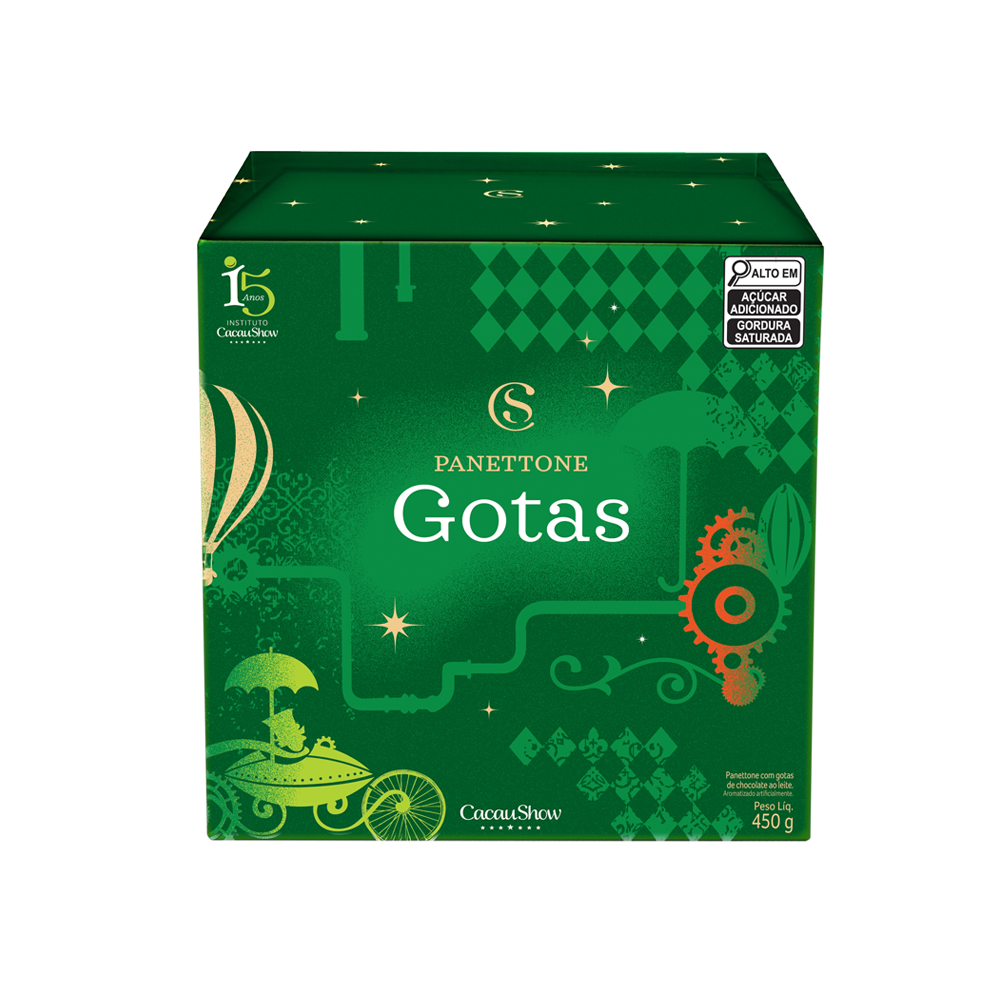 Panetone de Gotas 450g