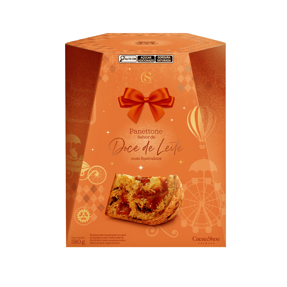 Panetone Doce de Leite com Speculoos 580g
