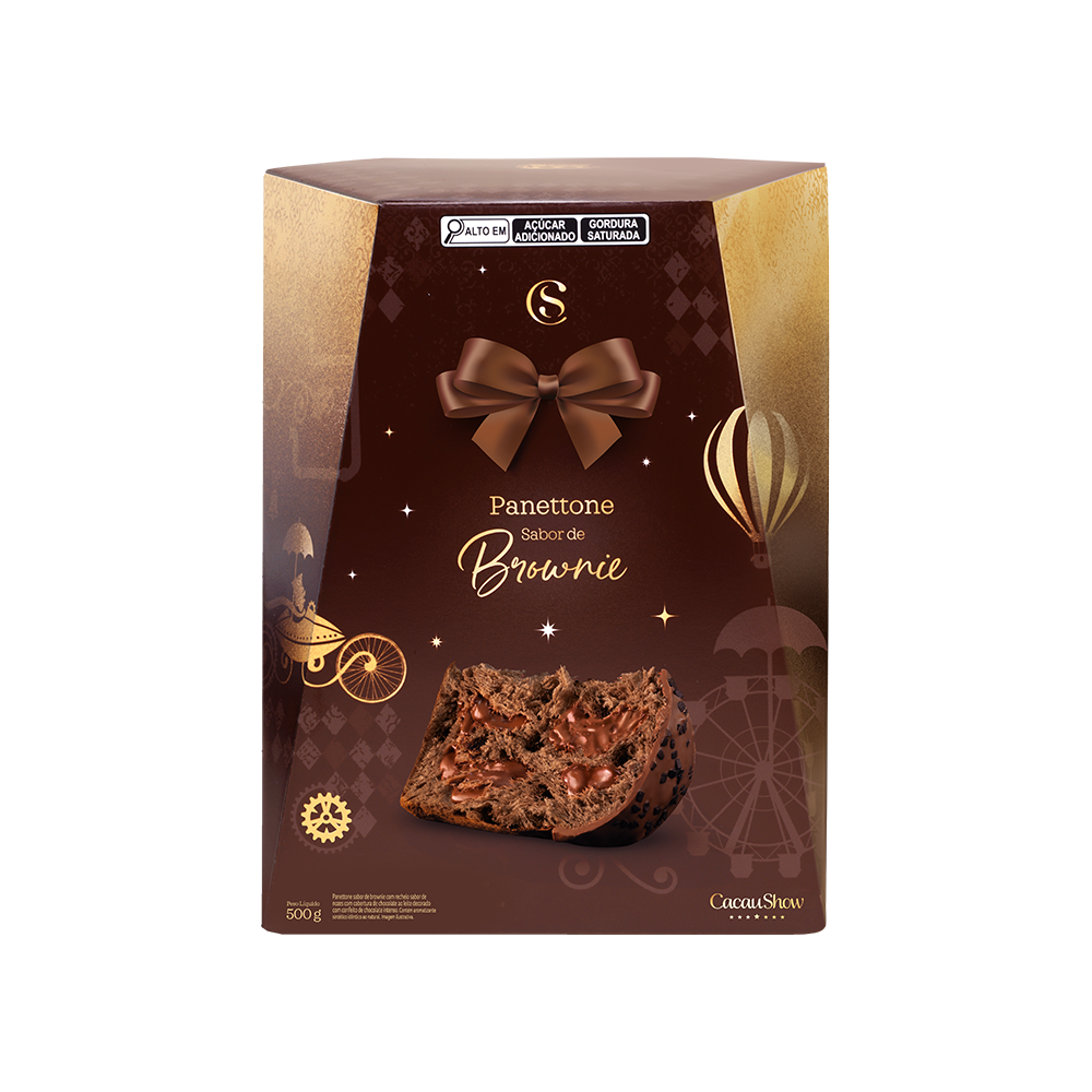 Panetone Brownie 500g
